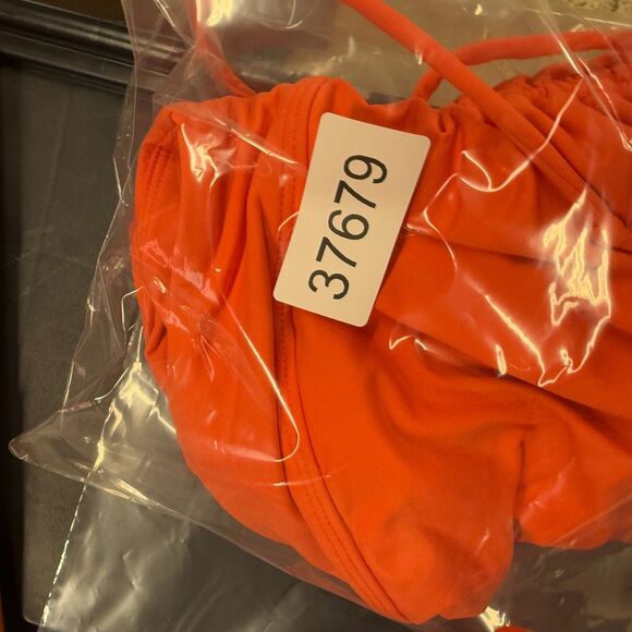 Athleta Skirt Women S Small Pink A-Lien Midi Gaphered Mid Rise Pull On Nylon - Picture 8 of 8